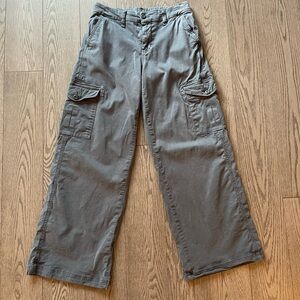 American Eagle Outfitters Charcoal Cargo Pants